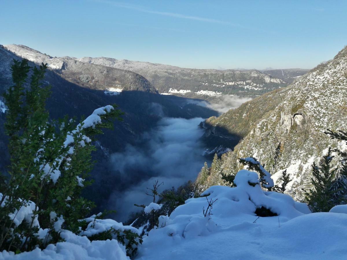 Au Coeur Du Lapidaire Septmoncel-Les-Molunes Exteriör bild