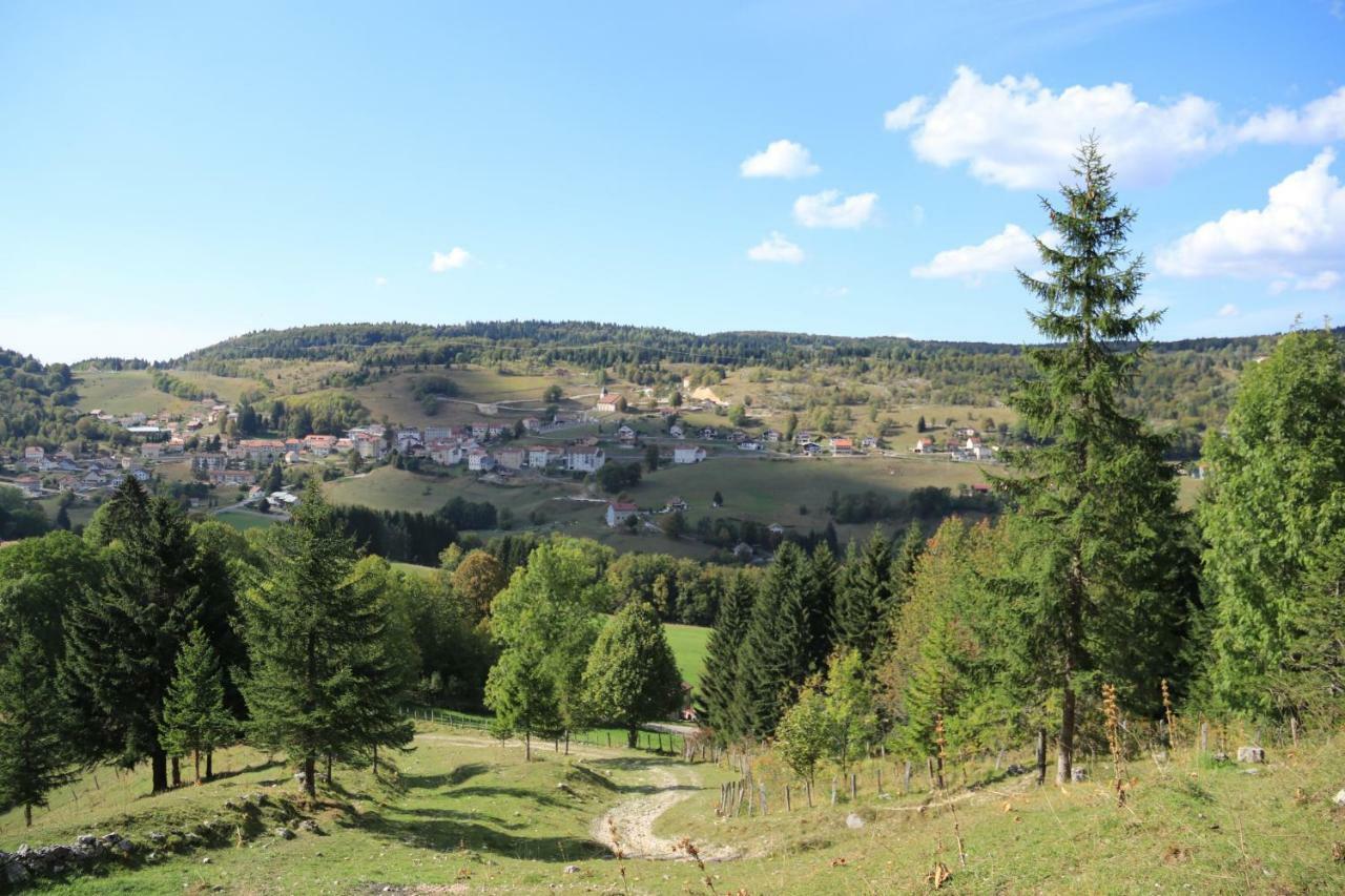 Au Coeur Du Lapidaire Septmoncel-Les-Molunes Exteriör bild