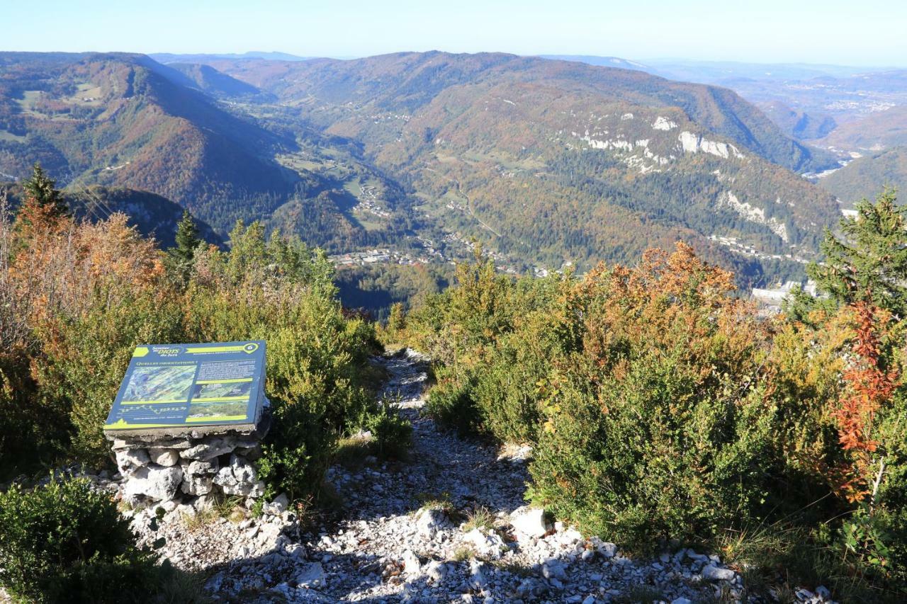 Au Coeur Du Lapidaire Septmoncel-Les-Molunes Exteriör bild